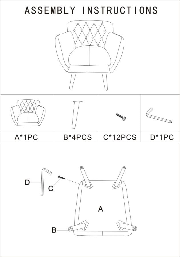 Sillón de colores para sala de juegos