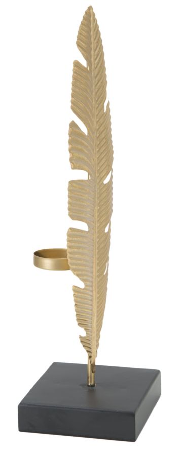Decoración de Hoja Dorada (Escultura Moderna)