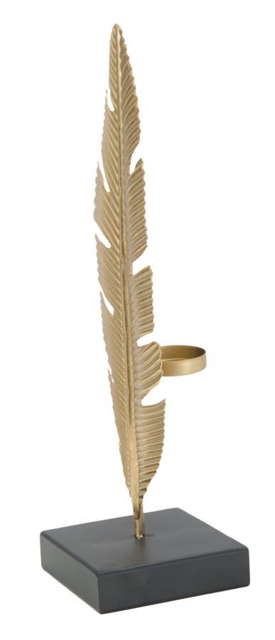 Decoración de Hoja Dorada (Escultura Moderna)