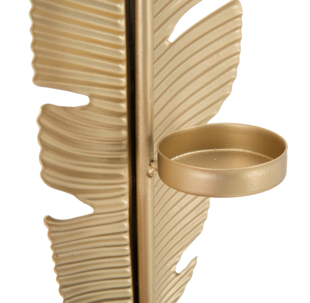 Decoración de Hoja Dorada (Escultura Moderna)