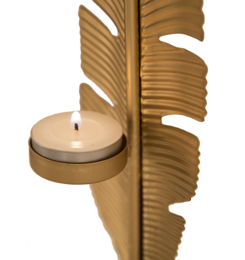 Decoración de Hoja Dorada (Escultura Moderna)