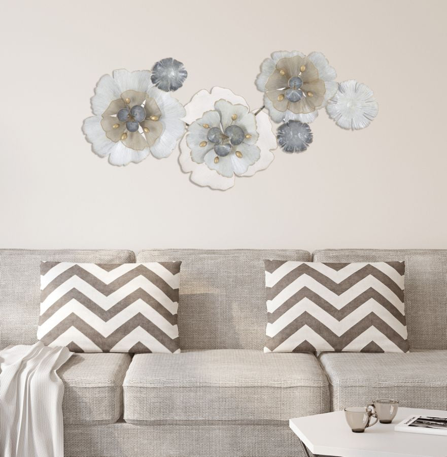 Decoración de Pared Flor de Metal