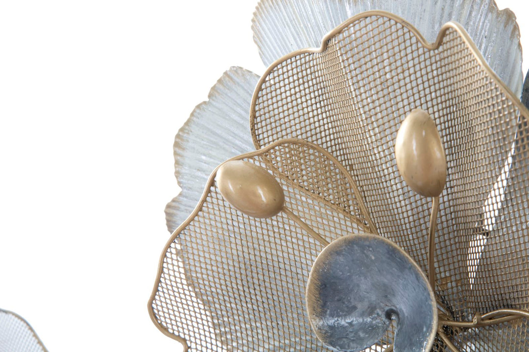 Decoración de Pared Flor de Metal