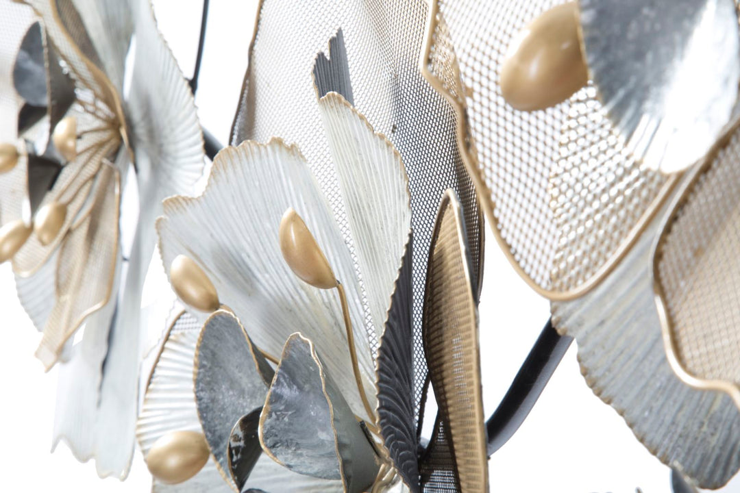 Decoración de Pared Flor de Metal