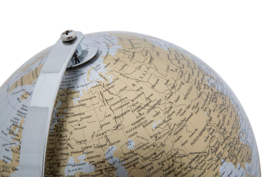 Globo de Oro y Plata (Decoración Moderna)