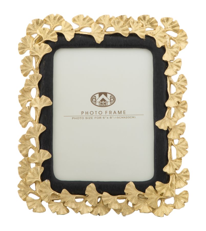 Portarretratos Flor de Oro (Decoración Moderna)