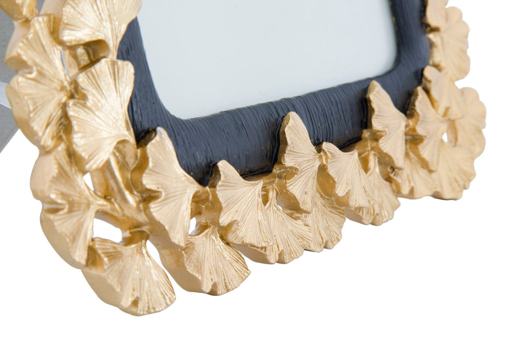 Portarretratos Flor de Oro (Decoración Moderna)