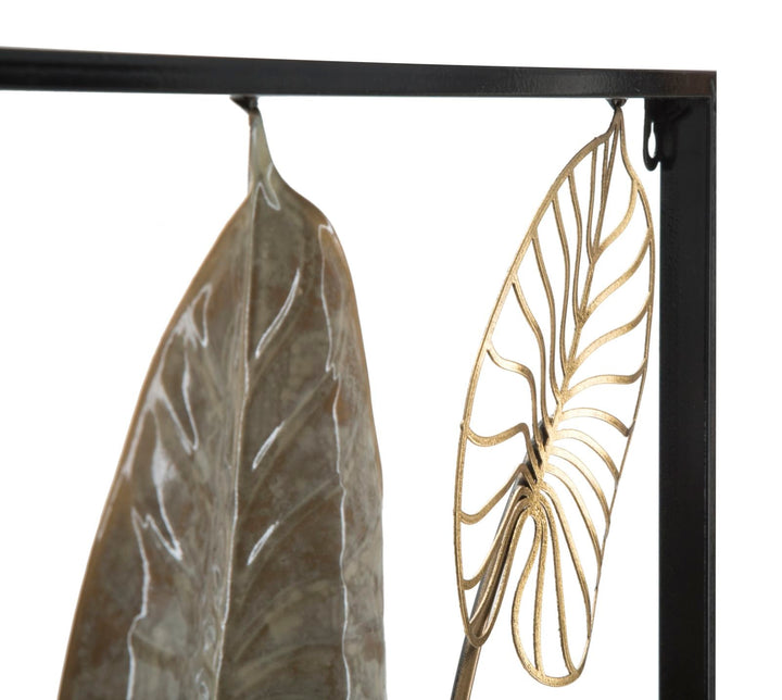 Hoja de Metal Moderna Decoración de Pared (Escultura Moderna)