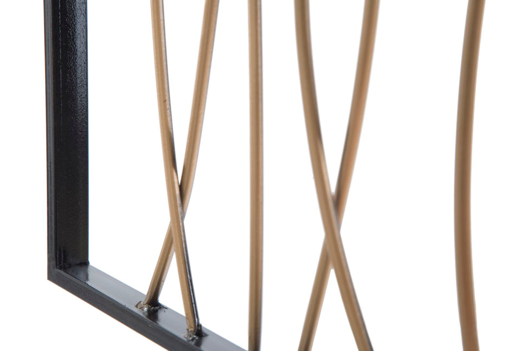 Hoja de Metal Moderna Decoración de Pared (Escultura Moderna)