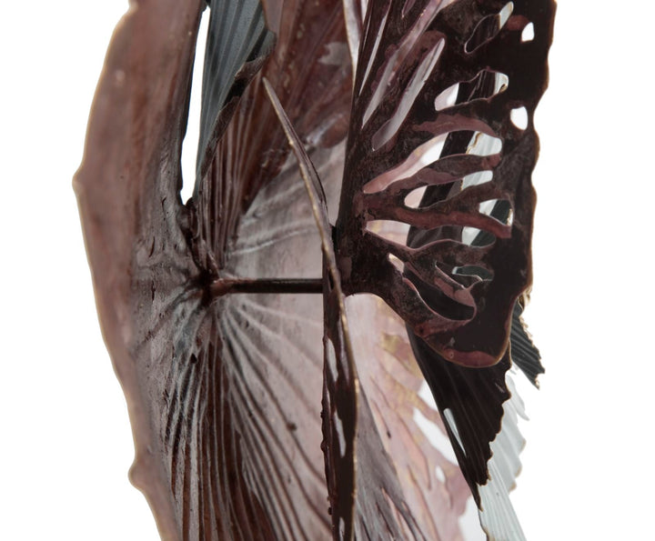 Decoración de pared Flor roja grande