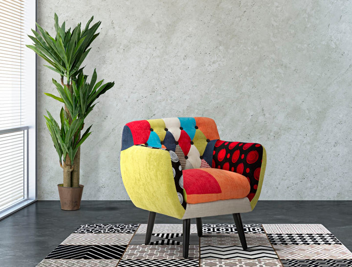 Sillón de colores para sala de juegos