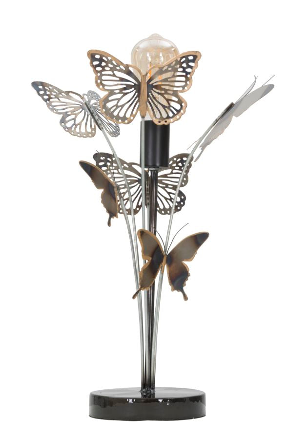 Lámpara de Mesa Mariposa Metal