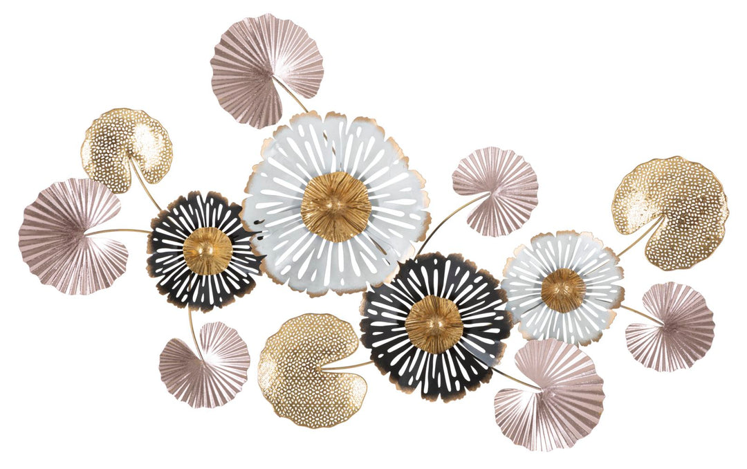 Lirio de agua de metal