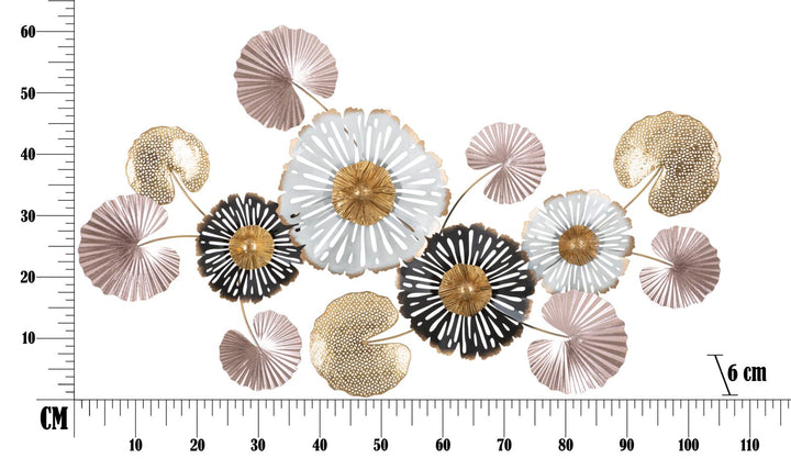 Lirio de agua de metal