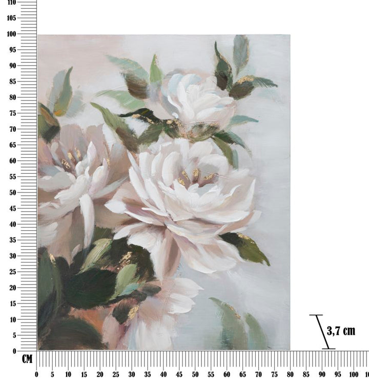 Mural Floral Blanco