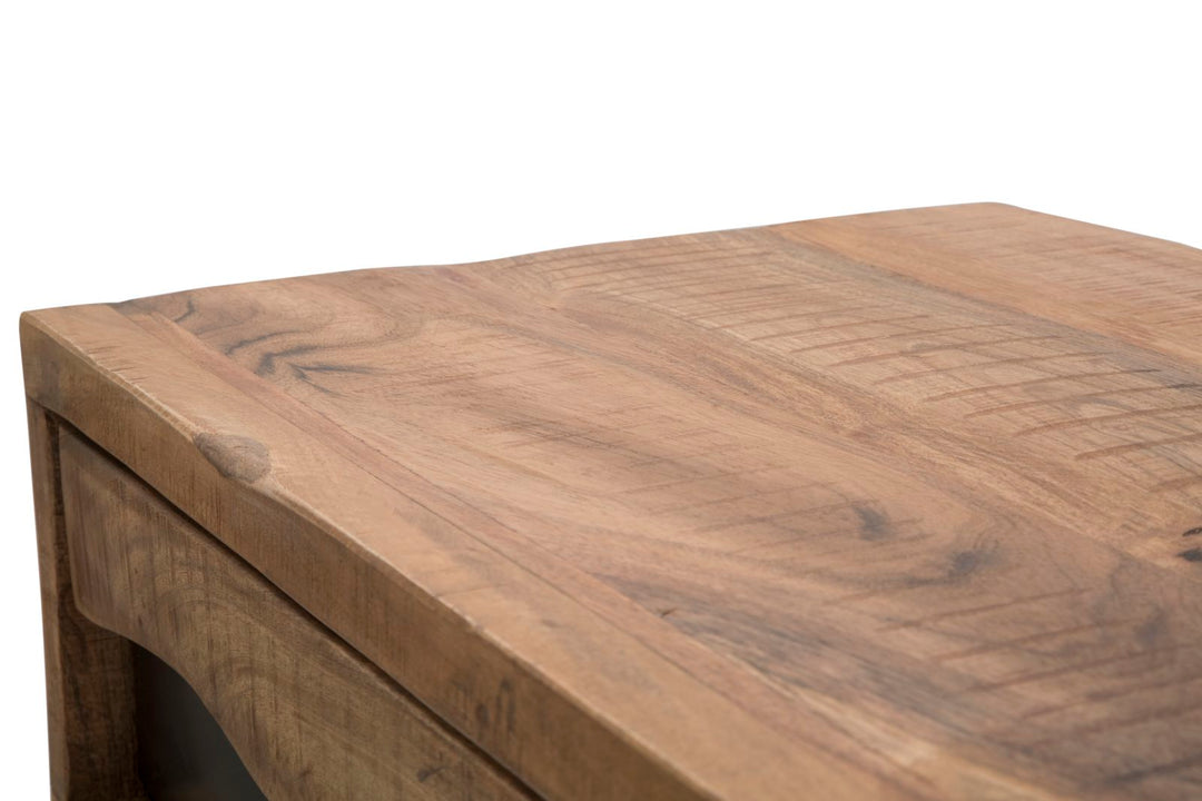 Mesa consola de madera con cajones – Yellowstone mueble de recibidor