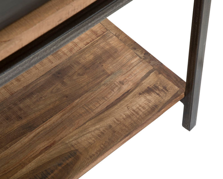 Mesa consola de madera con cajones – Yellowstone mueble de recibidor