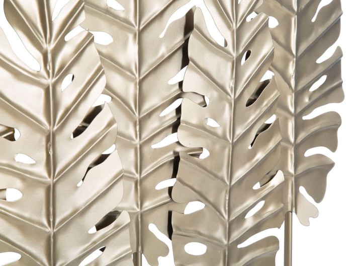 Decoración Hoja de Palma Dorada (Escultura Moderna)
