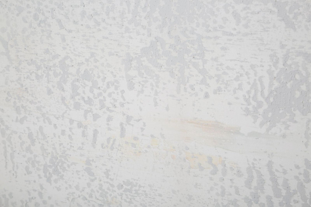 Pintura Abstracta Dorada Y Blanca