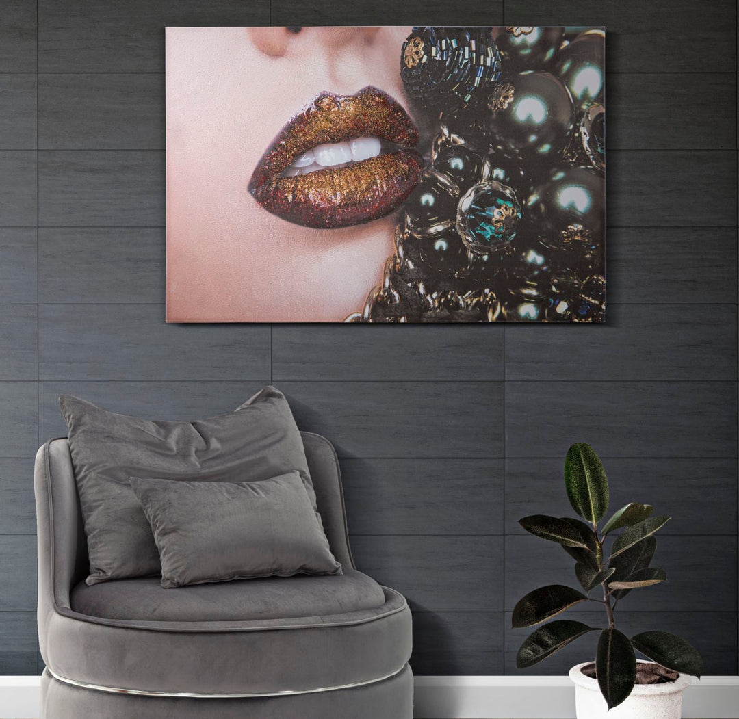 Pintura Moderna Mujeres Labios