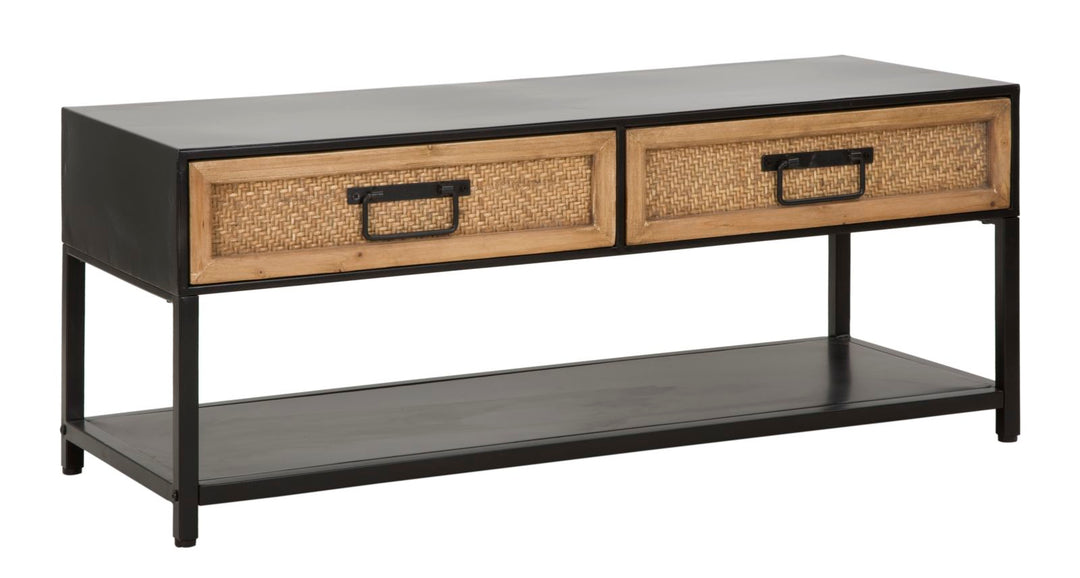 Mueble de TV de madera con cajones – Hanoi mueble multimedia