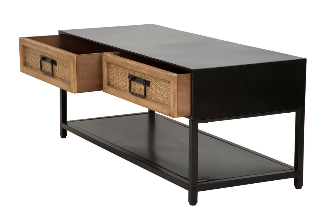 Mueble de TV de madera con cajones – Hanoi mueble multimedia