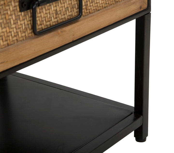 Mueble de TV de madera con cajones – Hanoi mueble multimedia