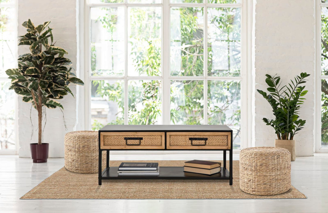 Mueble de TV de madera con cajones – Hanoi mueble multimedia