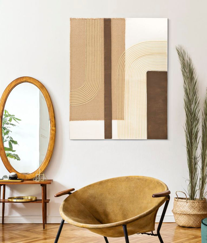 Moderno Abstracto Bohemio Geométrico Mural