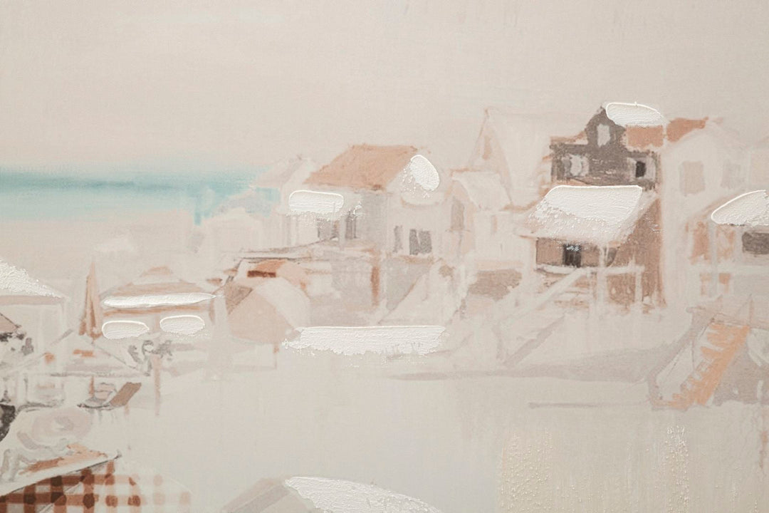 Pintura Abstracta Moderna Playa