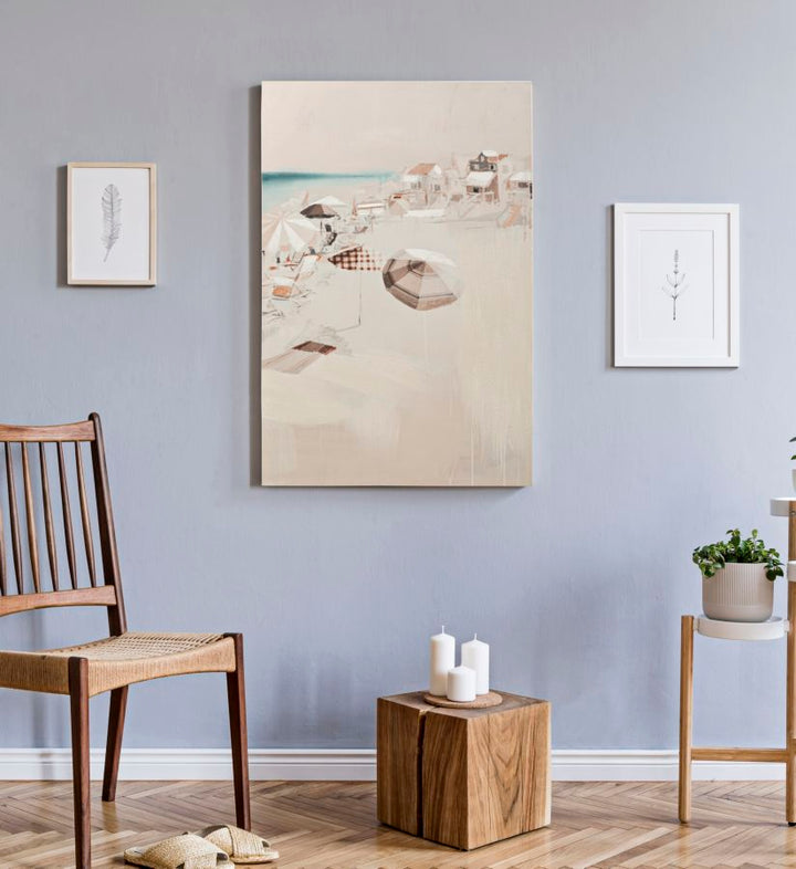 Pintura Abstracta Moderna Playa
