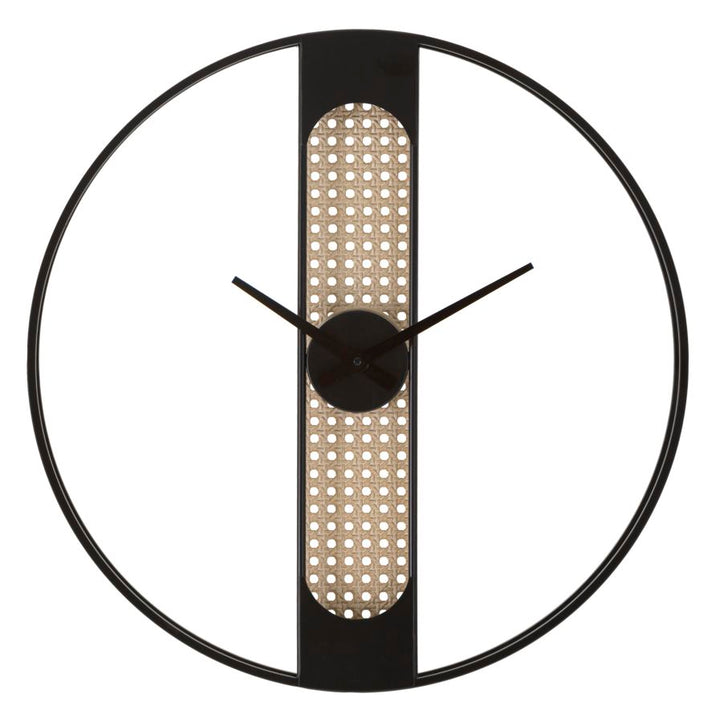 Reloj de Pared de Madera y Metal