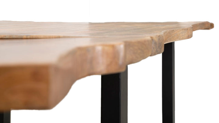 Mesa de comedor de madera extensible – Edge diseño moderno