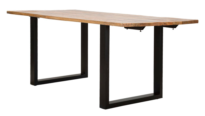 Mesa de comedor de madera extensible – Edge diseño moderno