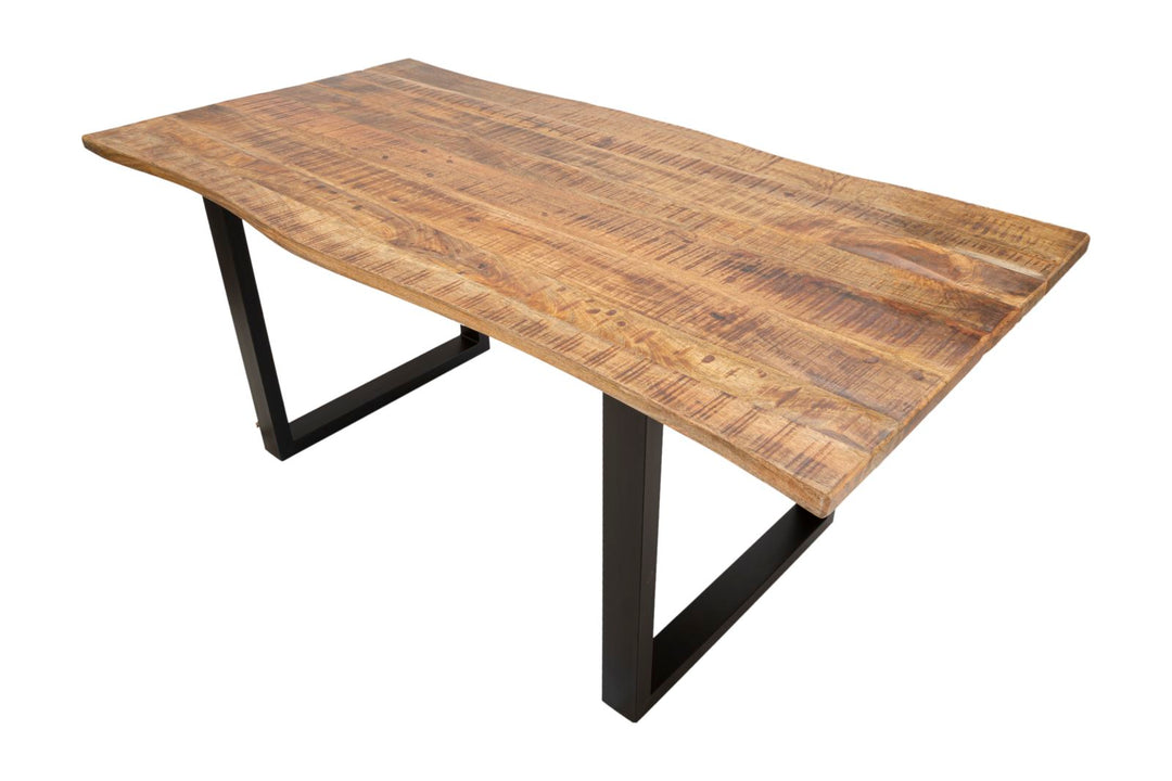 Mesa de comedor de madera extensible – Edge diseño moderno