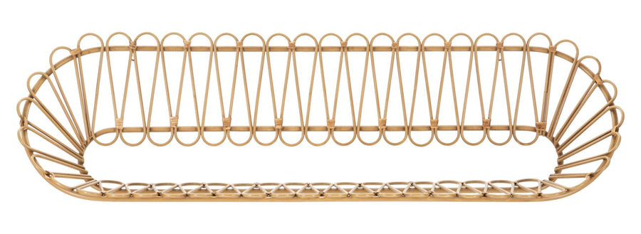 Estante de pared de 2 niveles – Panama almacenaje de ratán