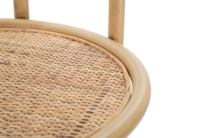 Librería alta arqueada de ratán – Panama estantería abierta