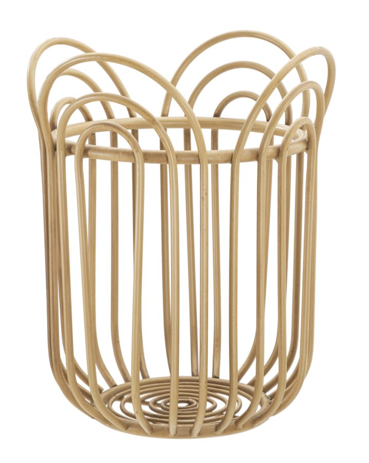 Portajarrón redondo de ratán – Panama cesta decorativa