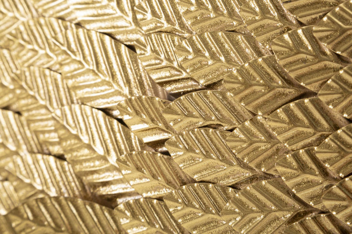 Decoración de Pared con Alas de Ángel en Metal Dorado