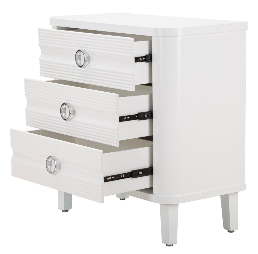 Cómoda de madera blanca con cajones – Shine almacenaje de dormitorio