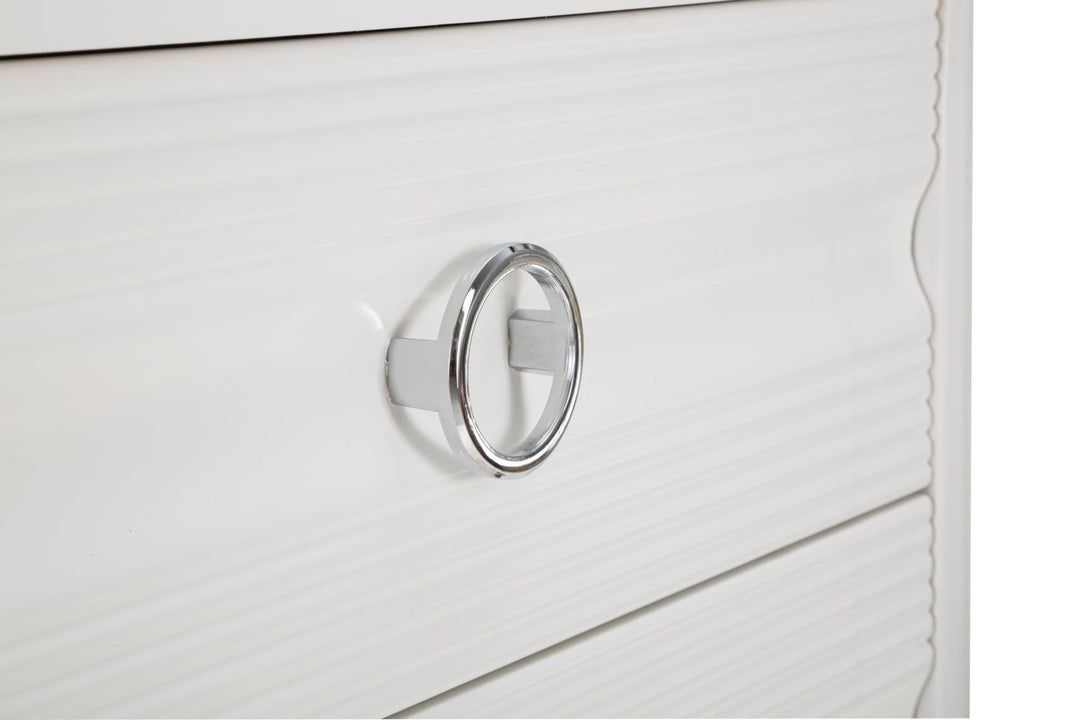 Cómoda de madera blanca con cajones – Shine almacenaje de dormitorio