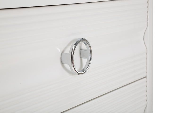 Cómoda de madera blanca con cajones – Shine almacenaje de dormitorio