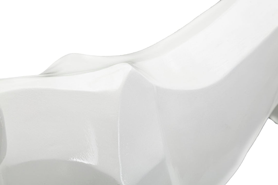 Estatua Pantera Blanca (Decoración Moderna)