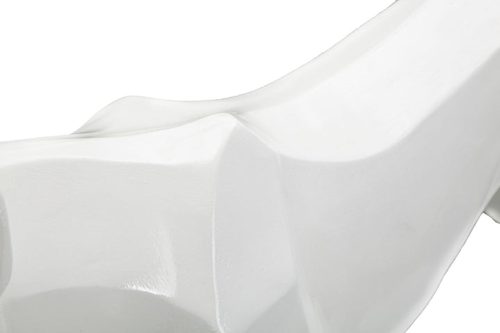 Estatua Pantera Blanca (Decoración Moderna)