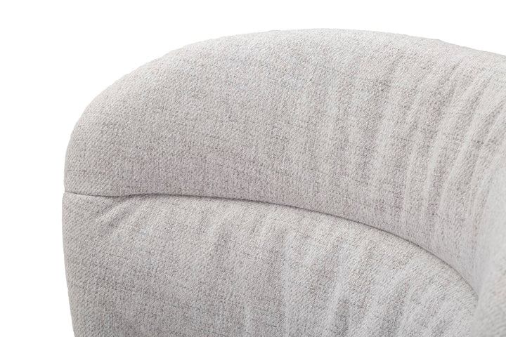 Par Silla Gris Estilo Años 70 con Patas Metal Negro