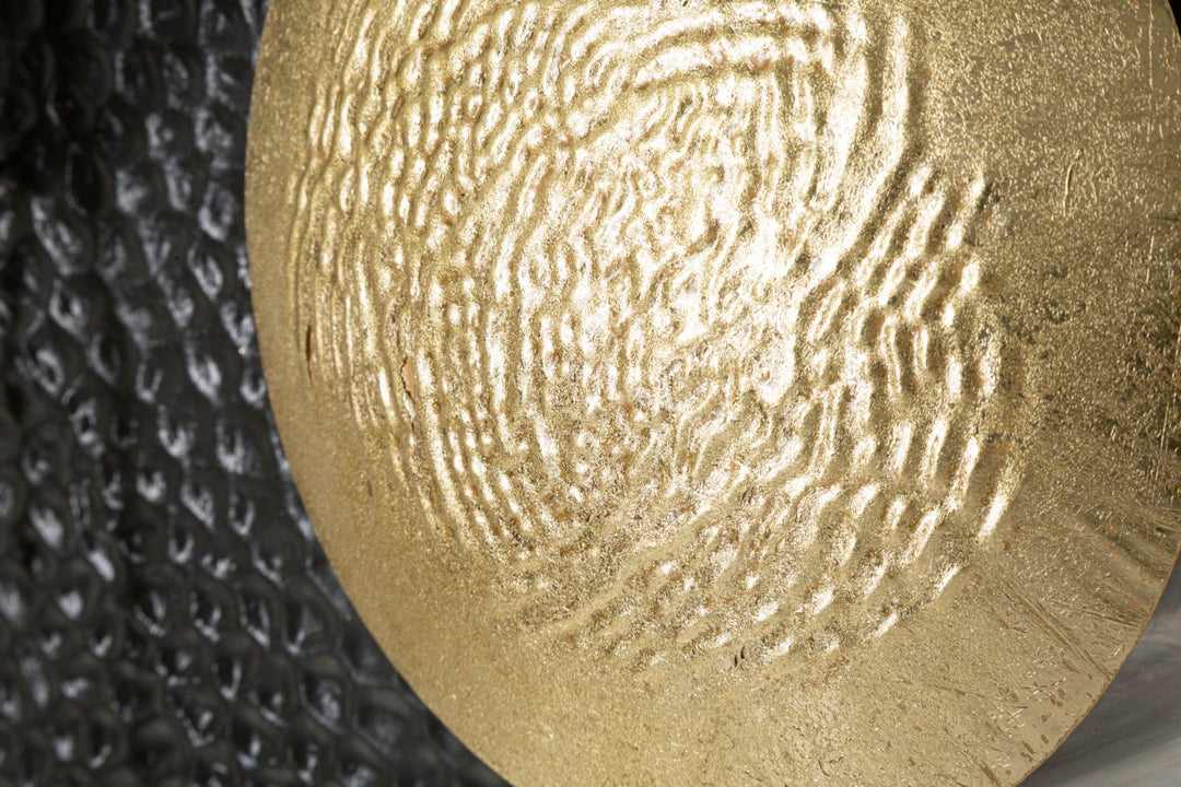 Decoración de pared de metal Círculos geométricos