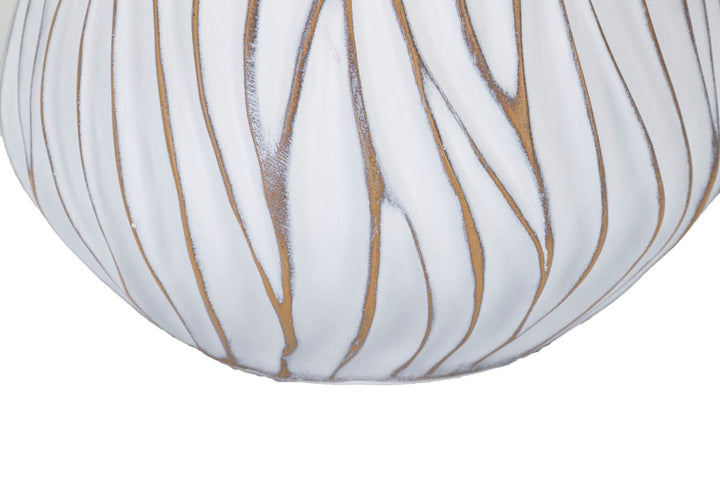 Lámpara de Sobremesa Línea Blanca Decorada