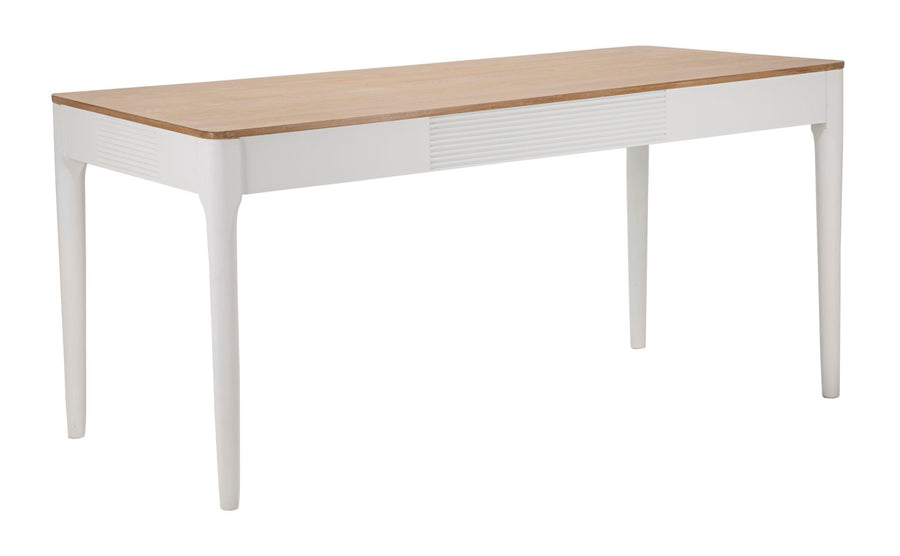 Mesa de comedor de madera blanca – Matera diseño moderno