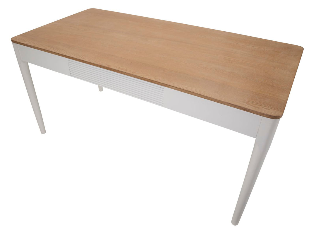 Mesa de comedor de madera blanca – Matera diseño moderno