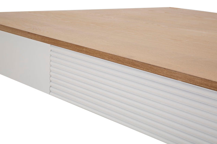 Mesa de comedor de madera blanca – Matera diseño moderno